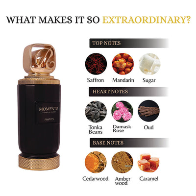 Riiffs - Momento Extrait de parfum 100ml (Arabian Tonka) - NicheFragrance